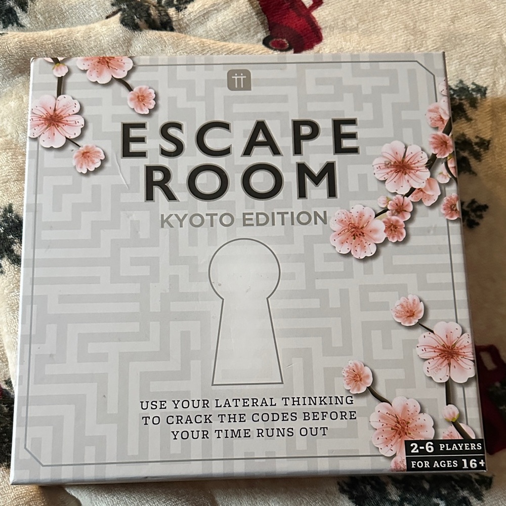 Escape Room Kyoto Edition Board Game